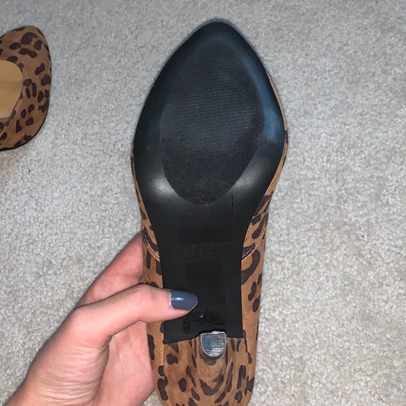 Forever 21 Cheetah Print Heels - Picture 3 of 3